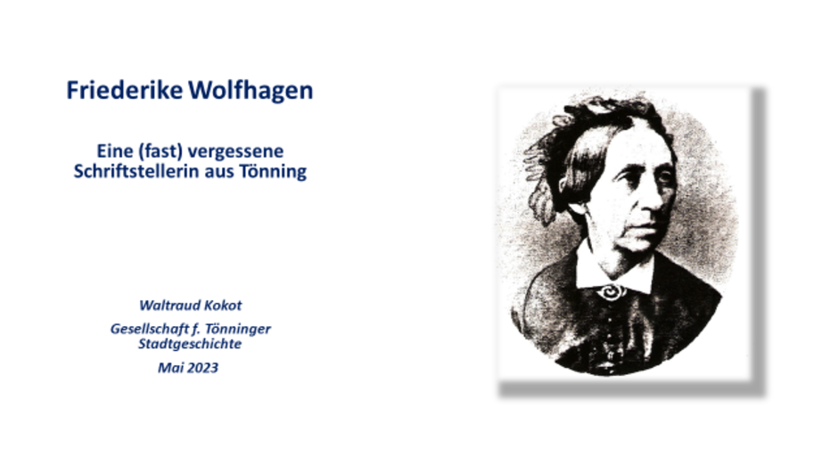 Veranstaltung Vortrag Friederike Wolfhagen